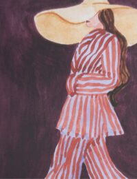Ambra wand doek - 90x140cm - Afbeelding 2