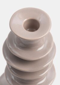 Dyon kandelaar h17cm - Paars - Afbeelding 2