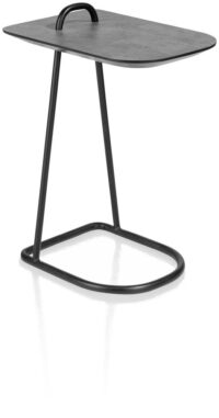 Maze, table pour laptop 45 x 30 cm - hauteur 60,5 cm - Anthracite - Image 2