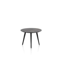 Maze, salontafel rond 60 cm - hoogte 46 cm - Antraciet