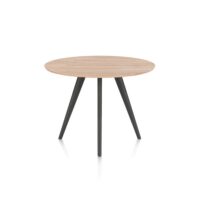 Arvada, bartafel 140 cm, rond, 4 poot - Metal graphite