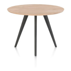 Arvada, bartafel 140 cm, rond, 4 poot - Metal graphite