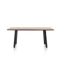 Avalox, table 230 x 98 cm - couleur natural - 4 pied