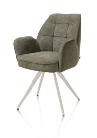 Bell, armstoel - creme frame - pocket - combi Calabria/Vada - mosgroen - Afbeelding 2