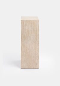 Nea pilaar H80cm - Cremekleurig