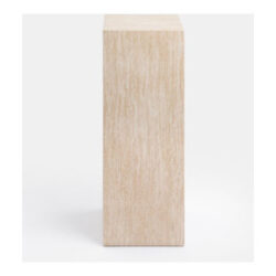Nea pilaar H80cm - Cremekleurig