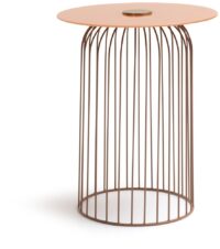 Zora table d\'appoint H51,5cm - Orange