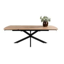 Pavalon, table a rallonge 170 (+ 60) x 100 cm - natural