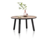 Avalox, table ronde 130 x 110 cm - couleur driftwood - 4 pied - Image 2
