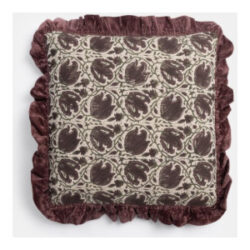 Bregje coussin 45x45cm - Bordeaux