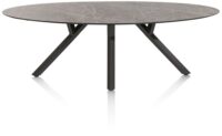 Minato, table - ellipse - 240 x 110 cm. - Gris clair - Image 2