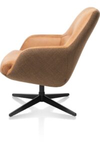 Vernon, fauteuil met draaifunctie - lage rug - Afbeelding 3