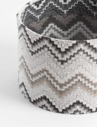 Beautiq Lush lampenkap 30 x 21cm - Antraciet - Afbeelding 2