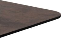 Brest table de bar stone rust 75x75cm - Or - Image 3