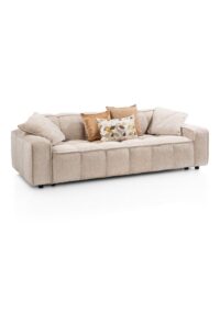 Amalfi, 3.5-zits - pocketvering - stof Derby - beige - Afbeelding 3