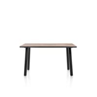 Avalox, bartafel 200 x 98 cm - kleur driftwood - 4 poot