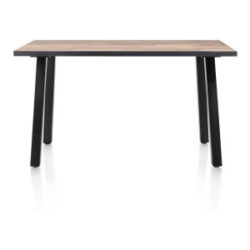 Avalox, table de bar 200 x 98 cm - couleur driftwood - 4 pied