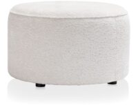 Roan pouf autour de H44cm - Creme