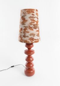 Flore pied de lampe 1*E27 - Rouille - Image 3