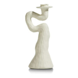 Debra bougeoir H30cm - Couleur creme