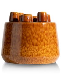 Safia vase H21cm - brun