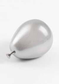 Balloon figurine H17cm - Argent