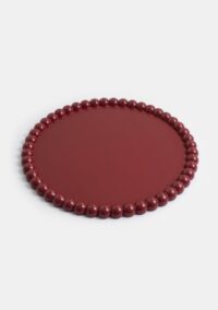 DOTS dienblad d55cm - Ruby
