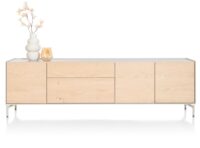 Niora, dressoir 240 cm - 3-deuren + 2-laden