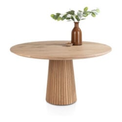 Ravello, eetkamertafel rond 140 cm - Dune color