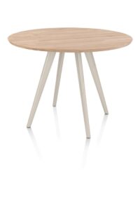 Arvada, bartafel 125 cm, rond, 4 poot - Creme - Afbeelding 2
