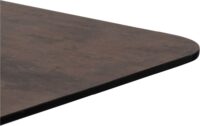 Brest bistrotafel stone rust 120x75cm - Goud - Afbeelding 3