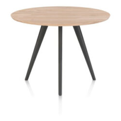 Arvada, bartafel 125 cm, rond, 4 poot - Metal graphite