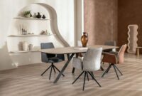 Minato, eetkamertafel - ovaal - 240 x 110 cm. - Light Natural Oak - Afbeelding 3