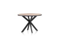 Avalox, table de bar ronde 130 x 110 cm - couleur driftwood - centrale pied - Image 2