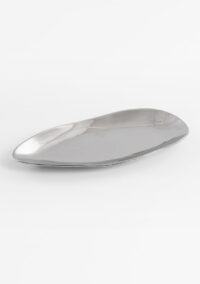 Lisette schaal 21x47cm - Zilver