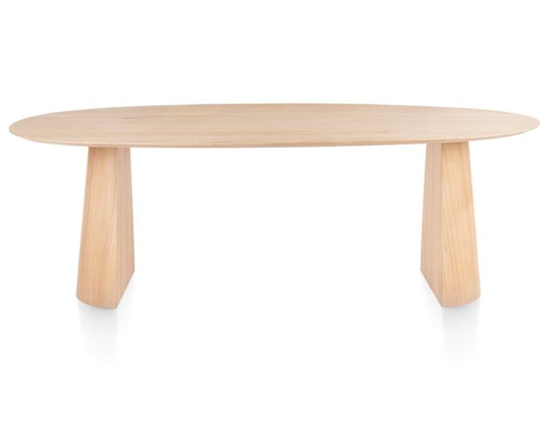 Trenton, Eetkamertafel 240 X 110 Cm - Natural - Afbeelding 3