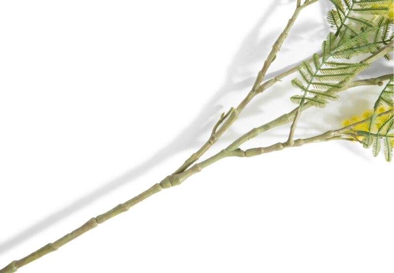 Mimosa Branch H110Cm Kunstbloem - Geel - Afbeelding 3