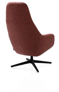 Vernon, fauteuil met draaifunctie - hoge rug - Afbeelding 3