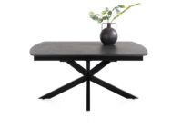 Pavalon, uitschuiftafel 170 (+ 60) x 100 cm - Antraciet - Afbeelding 3