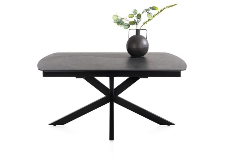Pavalon, Uitschuiftafel 170 (+ 60) X 100 Cm - Antraciet - Afbeelding 3