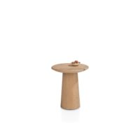 Ravello, table d\'appoint 45 x 45 cm - Dune color