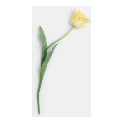 Tulip parrot kunstbloem h68cm - Geel