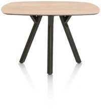 Minato, bartafel - ovaal - 150 x 105 cm. (hoogte: 92 cm.) - Light Natural Oak - Afbeelding 2