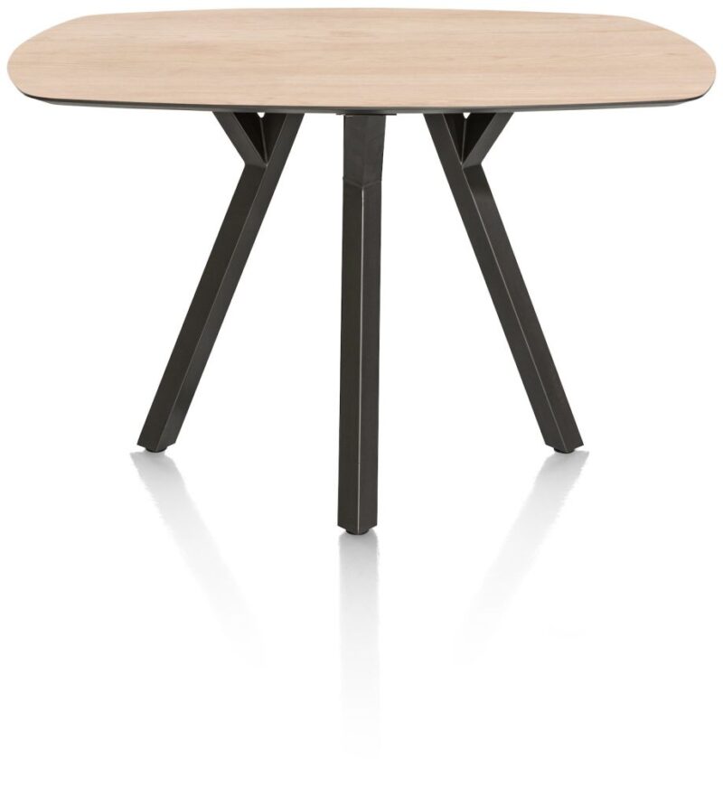 Minato, Bartafel - Ovaal - 150 X 105 Cm. (Hoogte: 92 Cm.) - Light Natural Oak - Afbeelding 2