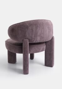 Lysa fauteuil - Pourpre - Image 2