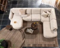 Timeless - Clint kussen 60x60cm - beige - Afbeelding 3