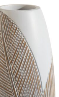 Jolie vaas H45cm - Wit - Afbeelding 2
