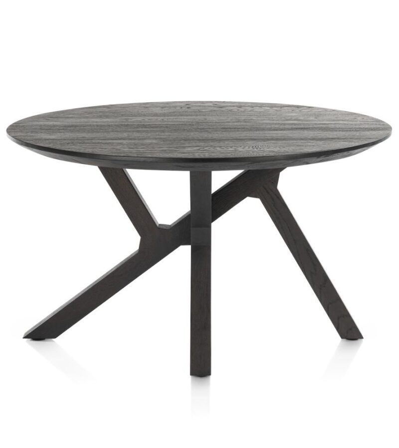 Cosenza, Eetkamertafel Rond 130 Cm - Onyx - Afbeelding 2