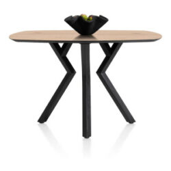 Masura, bartafel ovaal - 150 x 105 cm - (hoogte 92 cm) - Eiken