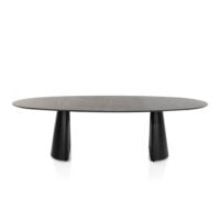 Arabax, eetkamertafel - ellips - 270 x 120 cm - Onyx